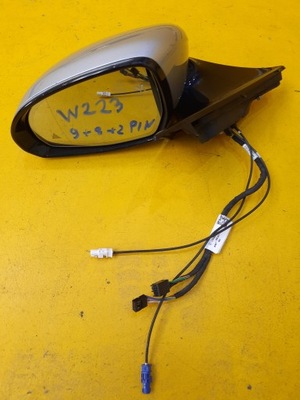 Mercedes w223 дзеркало ліва перед камера 9+8+2 фото №1