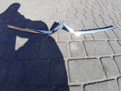 Решётка радиатора хром citroen c4 07-13r фото №1