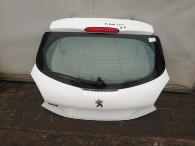 Кришка багажника багажника скло задня 9810682180 peugeot 208 i лак kjx фото №1