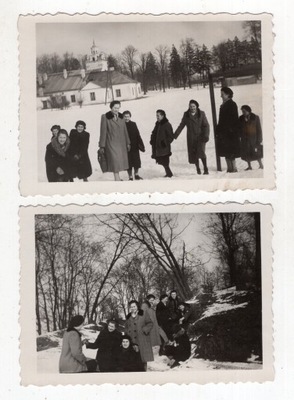 Biała Podlaska - Szkoła Gimnazjum - 2 FOTO ok1950