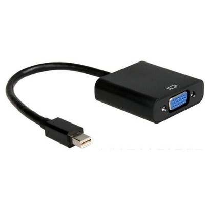 Adapter Konwerter z mini DisplayPort do VGA D-SUB