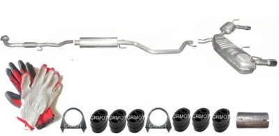 Opel signum 2.0 129kw труба колектор гасник середній гасник кінцевий фото №1