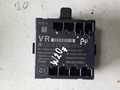 Mercedes e w207 09r- coupe модуль двері фото №1