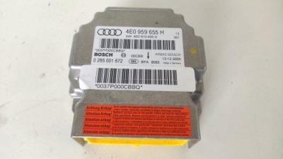 Audi a8 d3 датчик подушок модуль подушка безпеки 4e0959655h фото №1