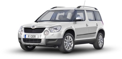 Listwy boczne Škoda Yeti, 2009-2017