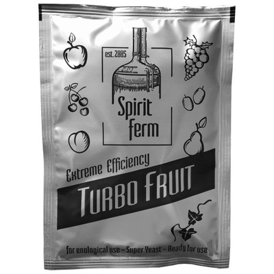 Drożdże SpiritFerm Turbo Fruit Owocowe z pektolazą