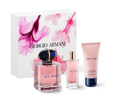 Giorgio Armani MY WAY EDP 90ml + 15ml +Balsam 50ml