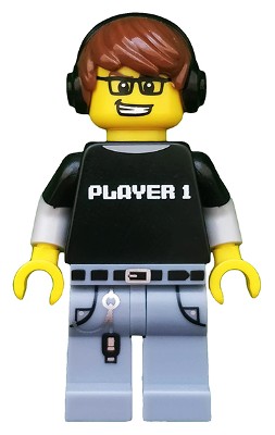 LEGO figurka Minifigures col182 Video Game Guy