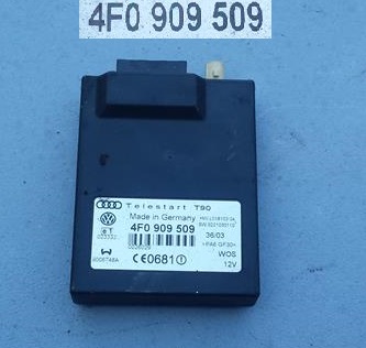 Модуль блок керування webasto audi f0909509 фото №1