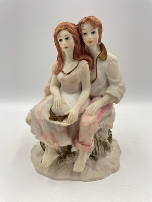 Porcelanowa figurka para zakochanych 14,5cm