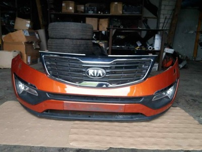 Kia sportage iii бампер перед dm фото №1