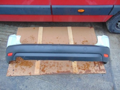 Бампер задняя ford s-max mk1 lift белый перламутр фото №1