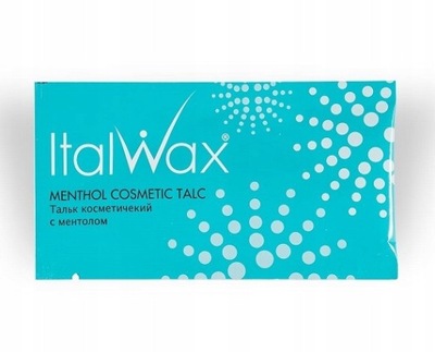 TALK KOSMETYCZNY Italwax do depilacji MENTHOL 3g