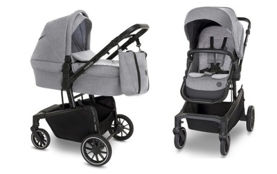 Baby Design Zoy wózek 2w1 gondola + spacerówka 07 GRAY