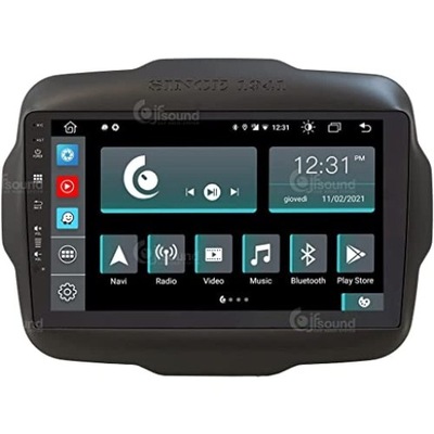 RADIO DE AUTOMÓVIL COSTUM FIT PARA JEEP RENEGADE ANDROID GPS  