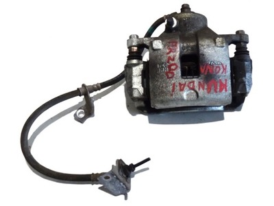 Hyundai kona суппорт тормозной левый перед фото №1