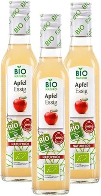 Ekologiczny Ocet Jabłkowy Bio Naturo 250 ml