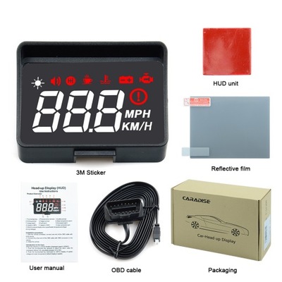 HUD HEAD UP DISPLAY OBD2 DISPLAY LCD SUR SZYBE! - milautoparts-fr.ukrlive.com