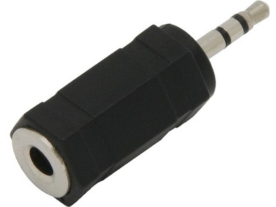 ADAPTER REDUKCJA Jack gniazdo 3,5 wtyk 2,5 STEREO