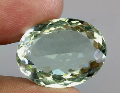 21.2ct Naturalny zielony Ametyst.