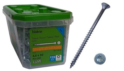 ESSVE wkręty do drewna 4.5x50mm TORX ESSDRIVE