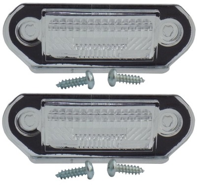 Vw golf iii 3 фонари освещение номерного знака комплект фото №1