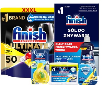 Finish Ultimate All-in 50 zestaw do zmywarki