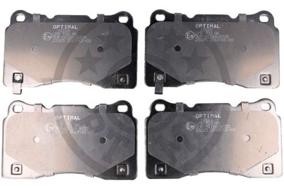 OPTIMAL PADS BRAKE CADILLAC CTS STS MITSUBISHI LANCER VII CSA  