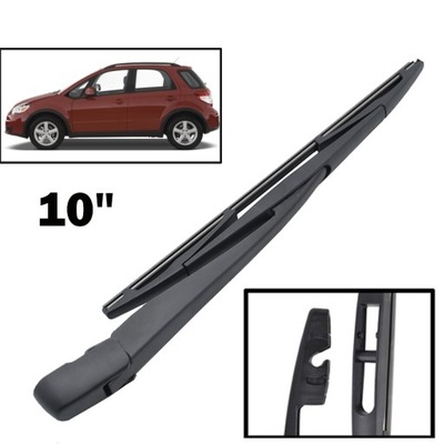 JUEGO TRASERO LIMPIAPARABRISAS I SUSPENSIONES ESCOBILLAS PARA SUZUKI SX4 S-CROSS 2006 - 2020  