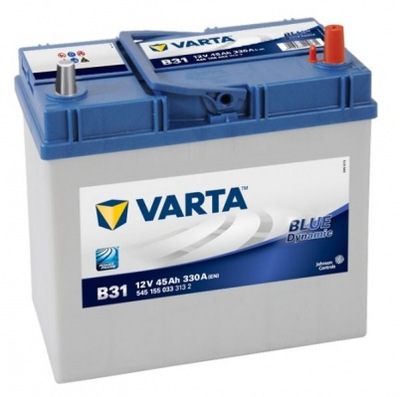 BATERÍA VARTA BLUE 12/45AH B31 P+ K-CE  