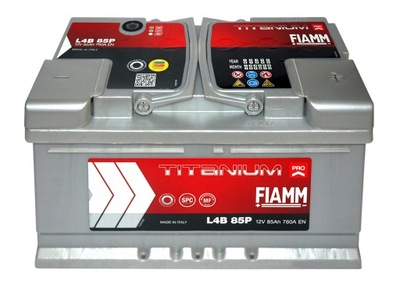 FIAMM 85 Ah TITANIUM PRO 760 A ( EN ) - milautoparts-fr.ukrlive.com