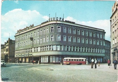 OPOLE - PLAC WOLNOŚCI PLUS AUTOBUS - 1970R