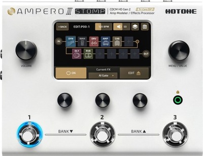 HOTONE MP300 AMPERO II STOMP - MULTIEFEKT GITAROWY