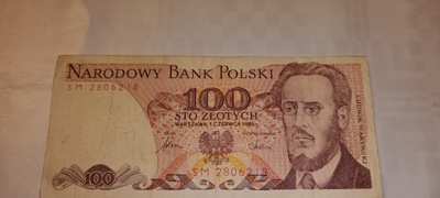 100 ZŁOTYCH 1986r.