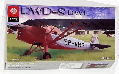 S064 Model samolotu do sklejania RWD-8 DWL