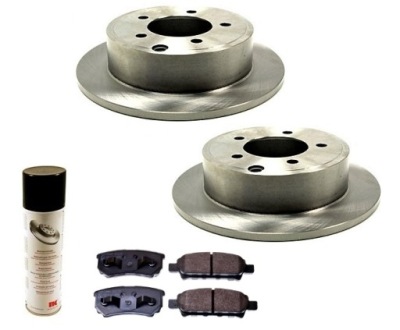 Гальмівні диски гальмівні колодки dodge avenger caliber задня 262mm фото №1