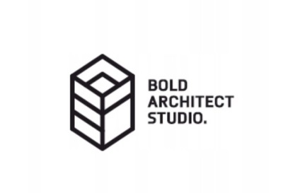 Logo architekt projektant firma budowlana logotypy
