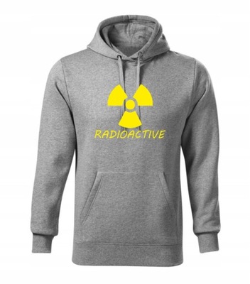 Bluza z kapturem Radioactive promieniowanie