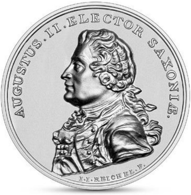 50 zł, August II Mocny, Srebrna moneta, 2022