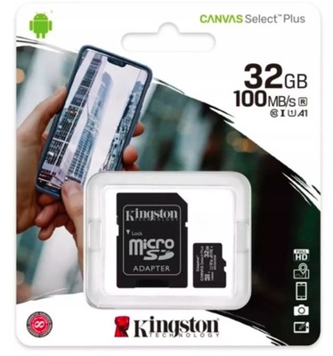Karta pamięci microSD SDXC KINGSTON 32GB 32 G