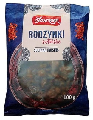 Rodzynki sułtańskie JASMEEN 100g