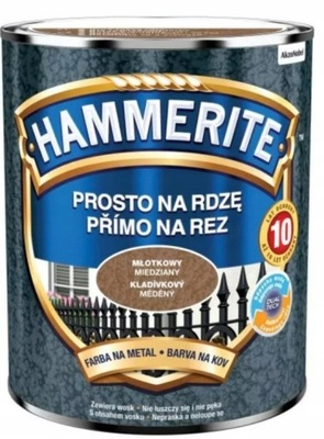 Hammerite farba na rdzę MŁOTKOWY MIEDZIANY 2,5L