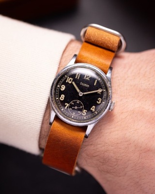Zegarek lotników z II wojny światowej „Silvana” z lat 40-tych XX wieku