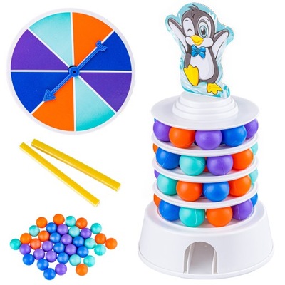 Gra Zręcznościowa Pingwin Pingwinek Na Nartach Pingwinek Na Ruchomej Wieży