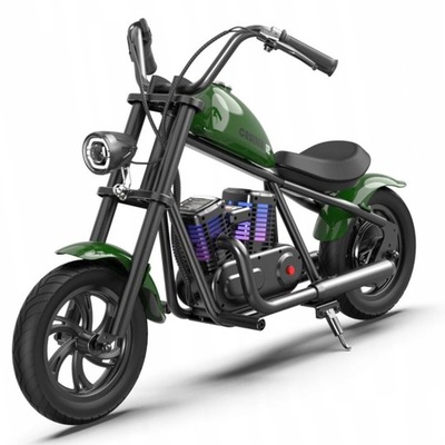 Motocykl elektryczny dla dzieci HYPER GOGO 160W 16KM/H zielony