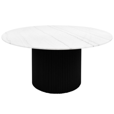Stół Do Salonu Jadalni Stylowy Glamour biały marmurowy 150 cm