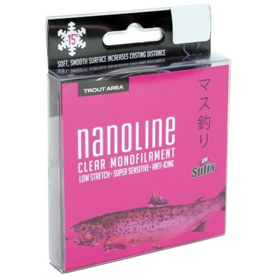Sufix Nanoiline Clear 0,10mm 100m żyłka