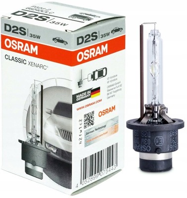 Osram D2S 4300K Żarnik Xenon 66240 PK32d-2