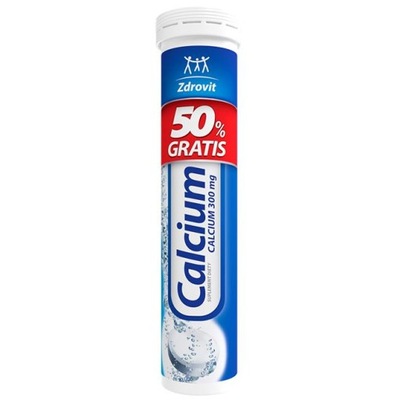 Zdrovit Calcium cytryna wapno wapń do picia 20 tabletek musujących