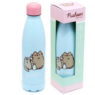 BUTELKA TERMICZNA PUSHEEN 500ml BIDON TERMOS PUSZIN